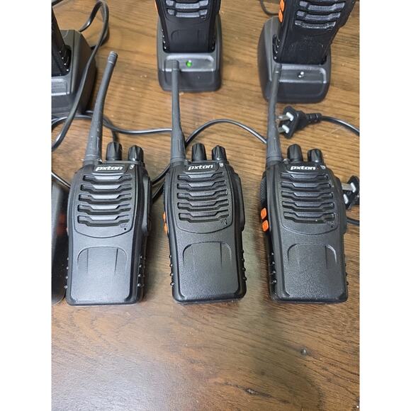 Pxton Walkie Talkie Long Range Two-Way Radio, 6 Walkie Talkie & 4 Charging Stand - Picture 14 of 16